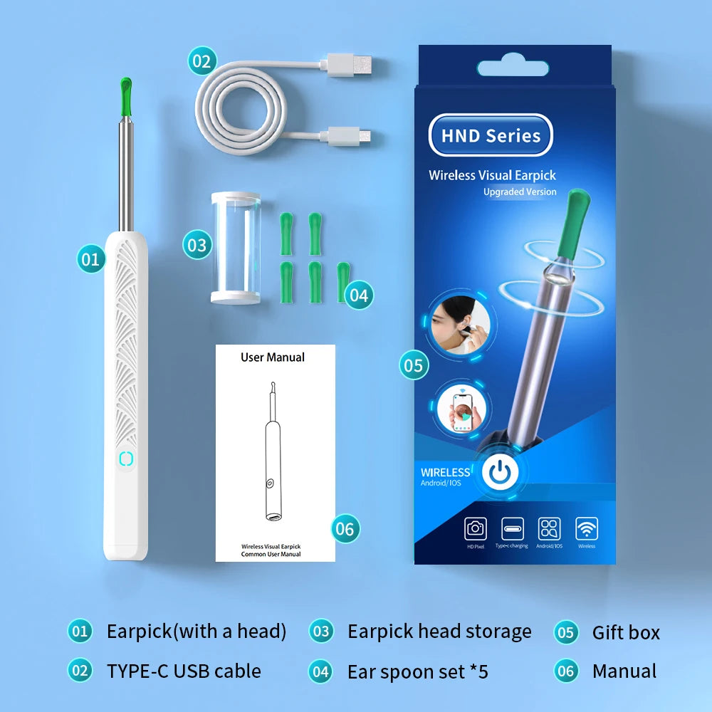 Wireless Ear Wax Cleaner