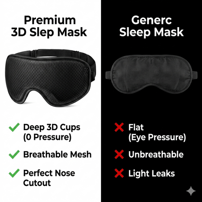 3D Soft Sleeping Eye Mask