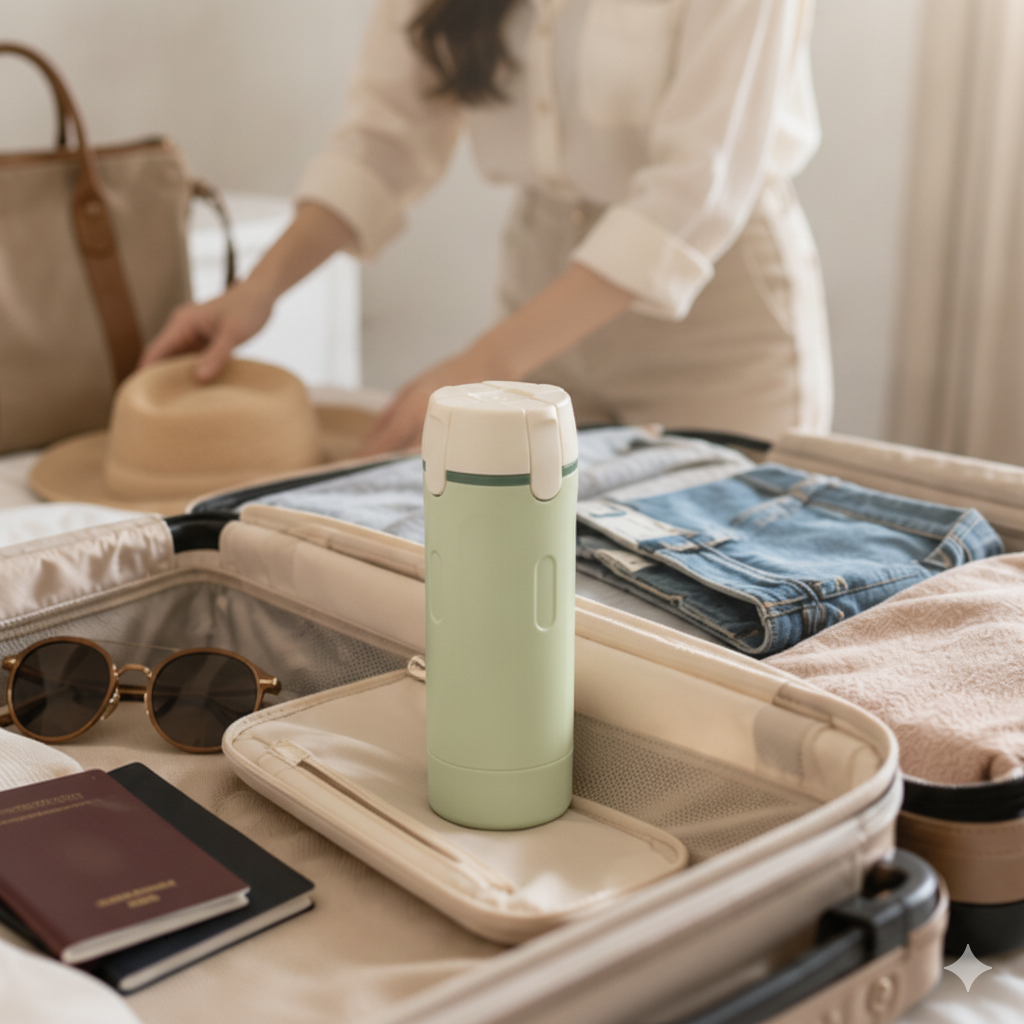4-in-1 Travel Dispenser Bottle