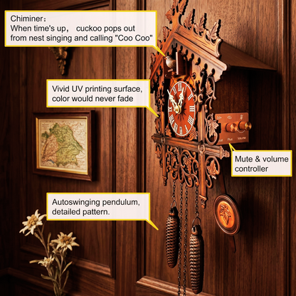 Classic Cuckoo Wall Clock