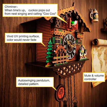 Classic Cuckoo Wall Clock