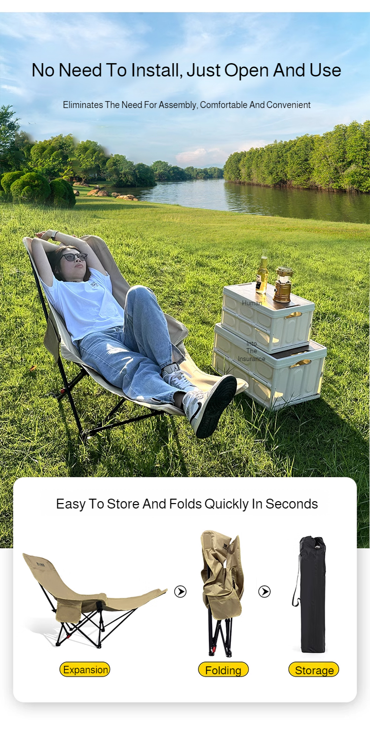 Quick Fold Portable Camping Chair