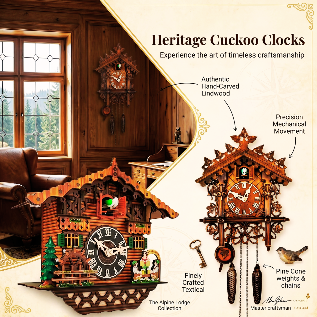 Classic Cuckoo Wall Clock