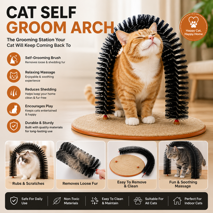 Cat Self Groom Arch