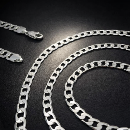 Solid 925 Stirling Silver Men’s Chain