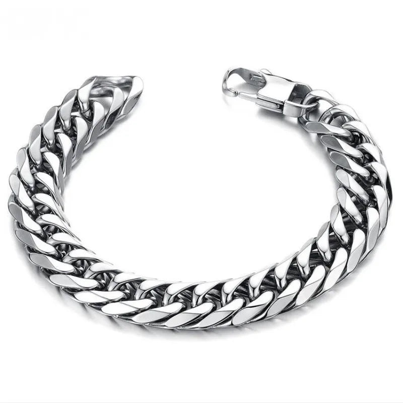 Stainless Steel Cuban Bracelet