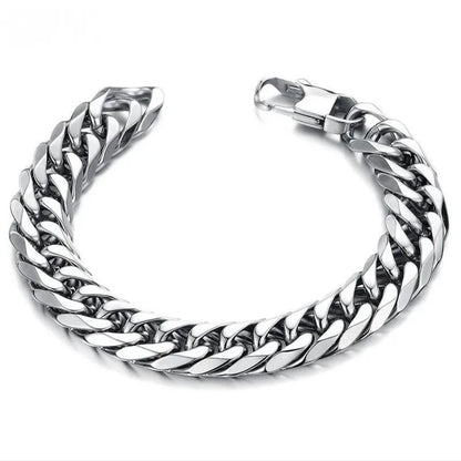 Stainless Steel Cuban Bracelet