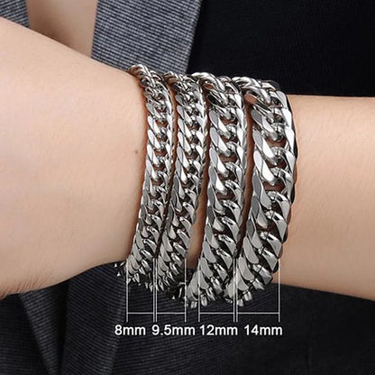 Stainless Steel Cuban Bracelet