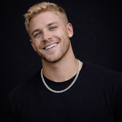 Solid 925 Stirling Silver Men’s Chain