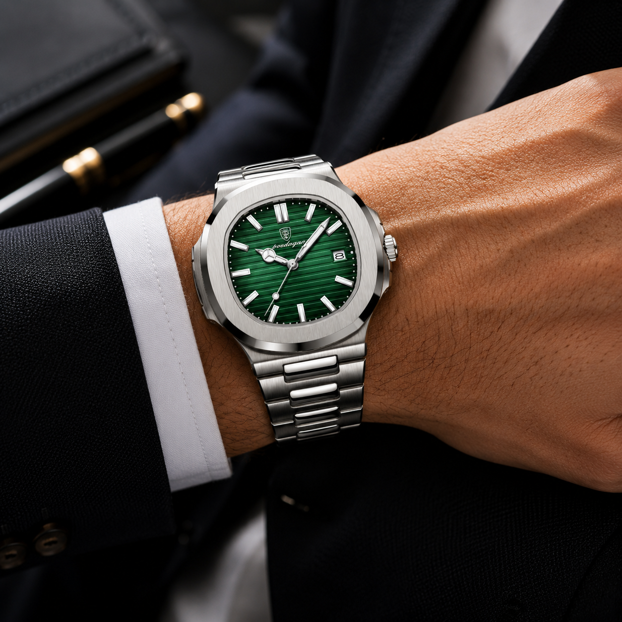 Poegadar Luxury Men Wristwatch