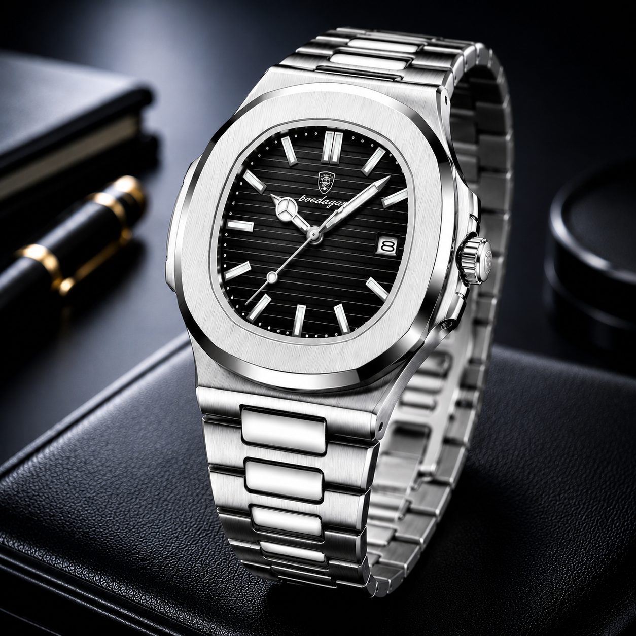 Poegadar Luxury Men Wristwatch