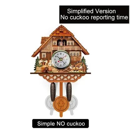 Retro Wooden Wall Clock
