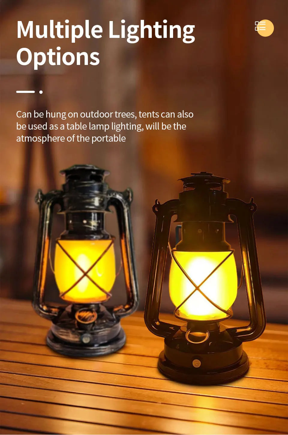 Vintage Camping Lantern