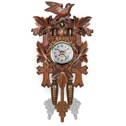 Retro Wooden Wall Clock