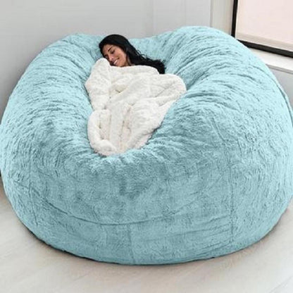 Oversized Plush Bean Bag Cover