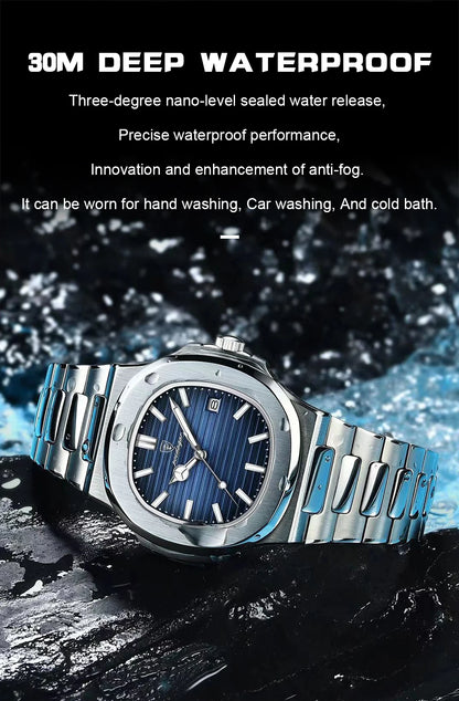 Poegadar Luxury Men Wristwatch