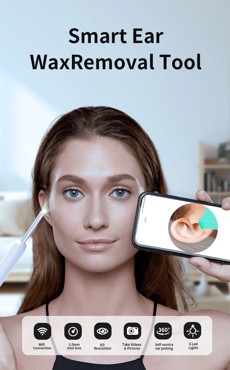 Wireless Ear Wax Cleaner