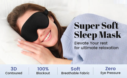 3D Soft Sleeping Eye Mask
