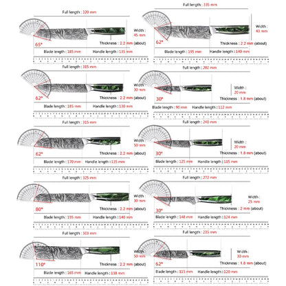 Professional Japanese Culinary Knifes