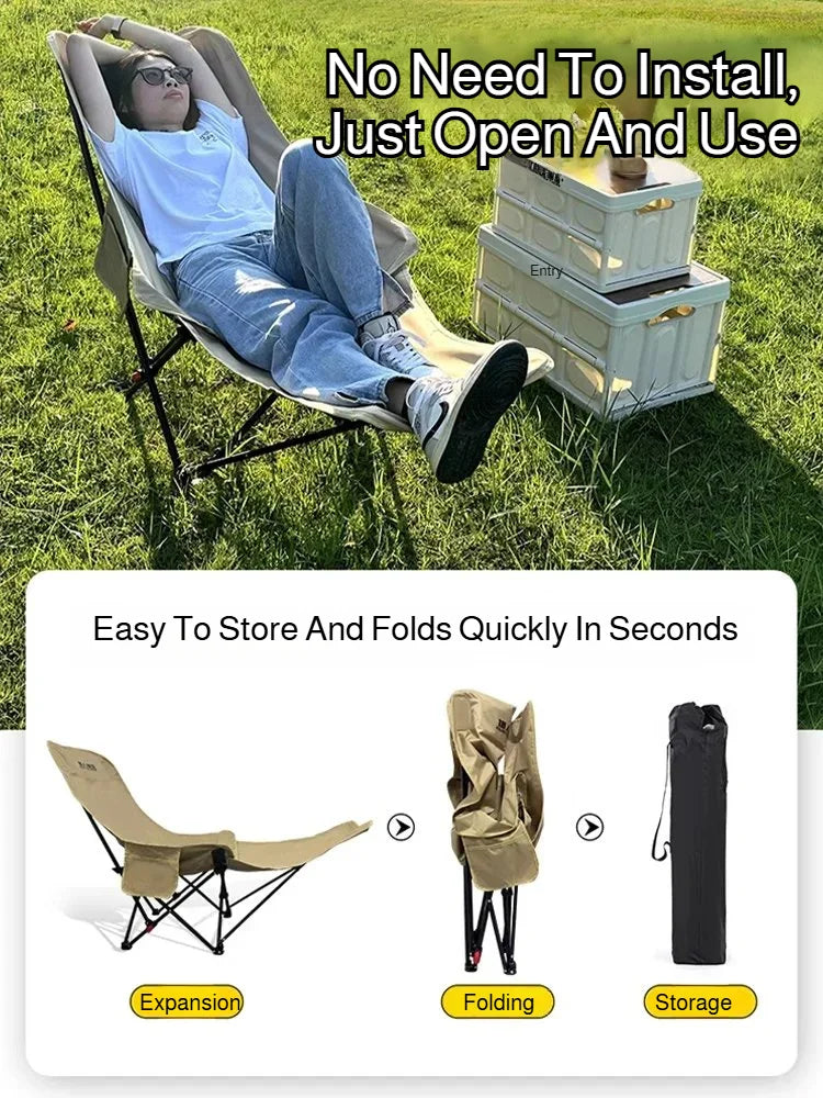 Quick Fold Portable Camping Chair