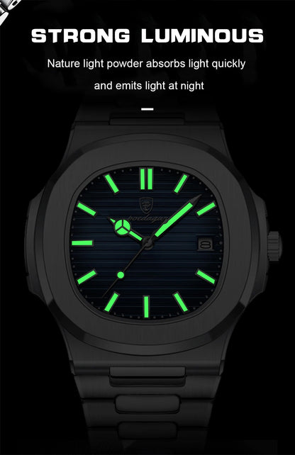 Poegadar Luxury Men Wristwatch