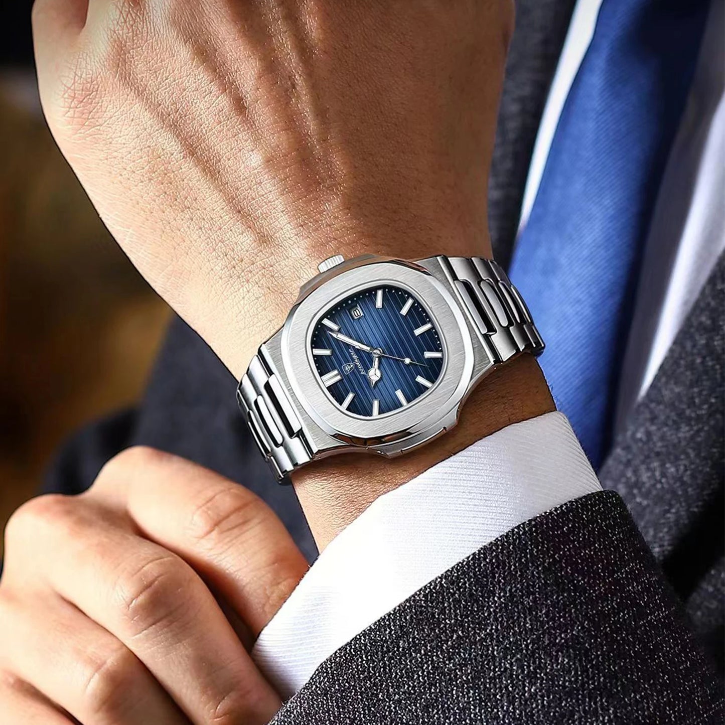 Poegadar Luxury Men Wristwatch