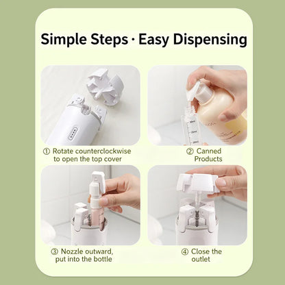 4-in-1 Travel Dispenser Bottle