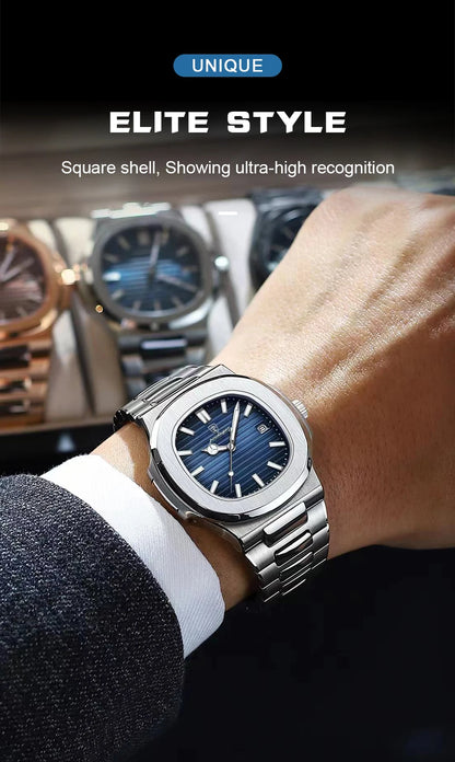 Poegadar Luxury Men Wristwatch