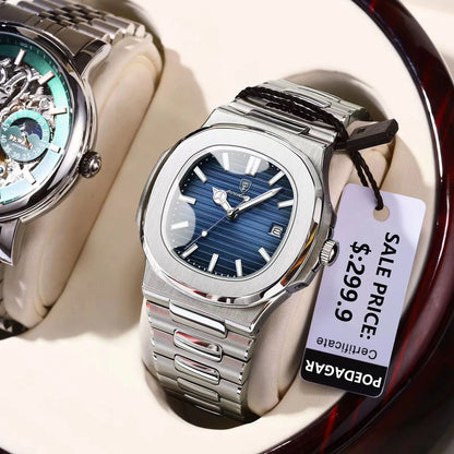 Poegadar Luxury Men Wristwatch