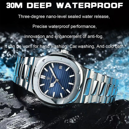 Poegadar Luxury Men Wristwatch