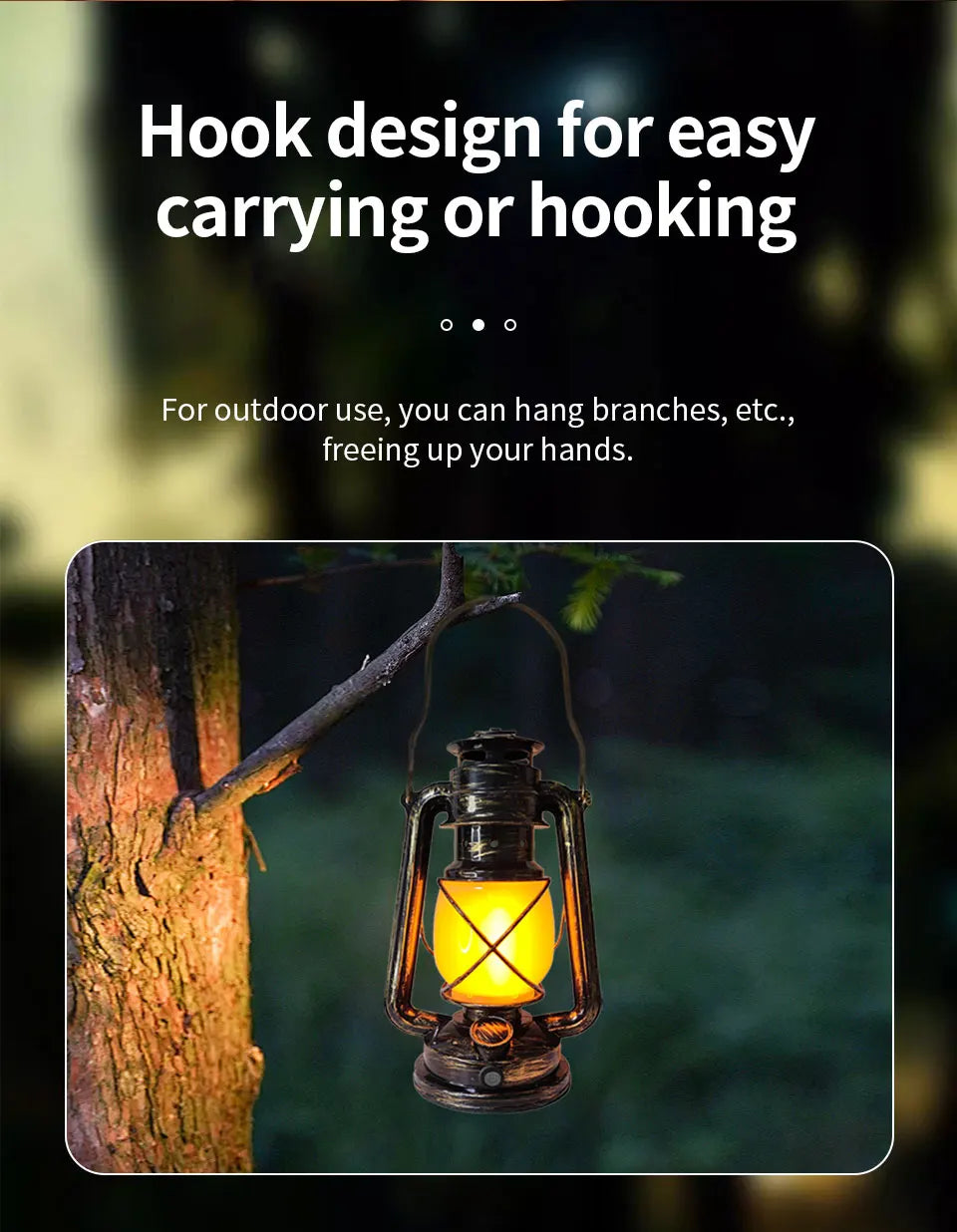 Vintage Camping Lantern