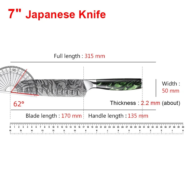 Professional Japanese Culinary Knifes