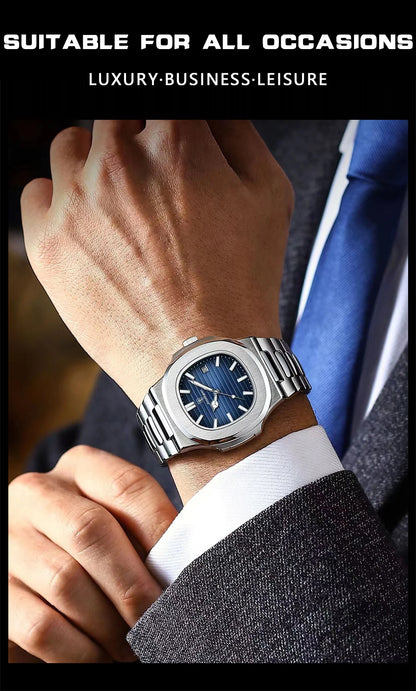 Poegadar Luxury Men Wristwatch