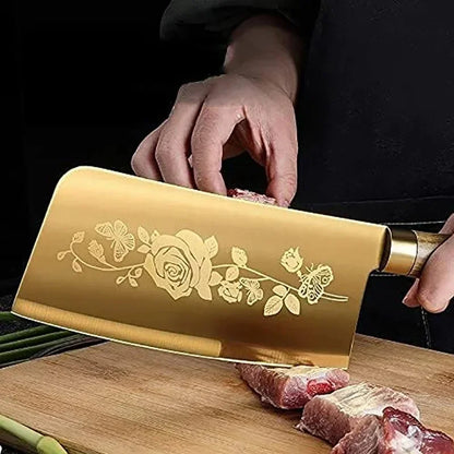 Gold Plated Titanium 4-Piece Knife Set