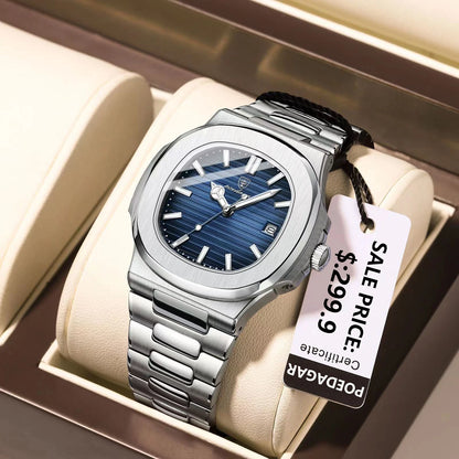 Poegadar Luxury Men Wristwatch