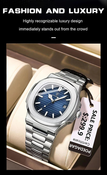 Poegadar Luxury Men Wristwatch