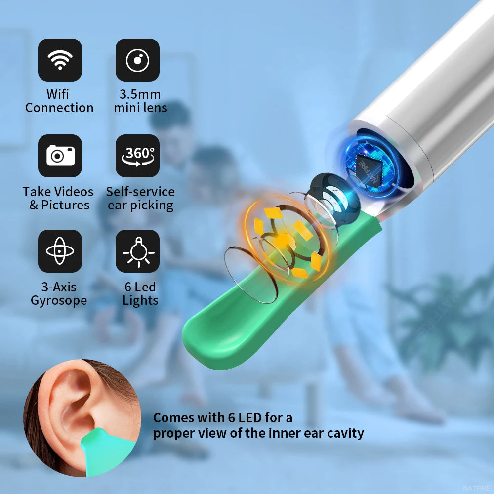 Wireless Ear Wax Cleaner