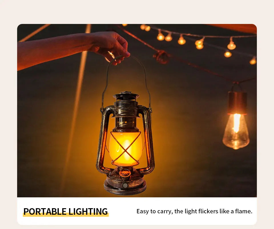 Vintage Camping Lantern