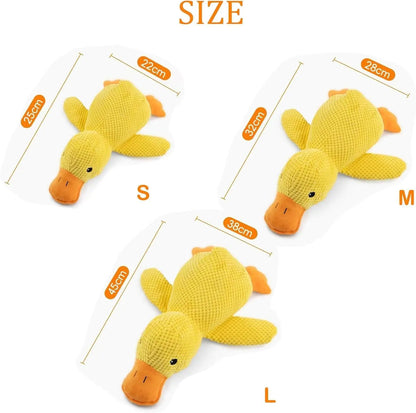 Plush Duck Dog Toy