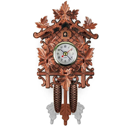 Retro Wooden Wall Clock