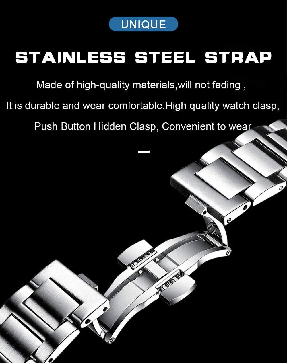 Poegadar Luxury Men Wristwatch