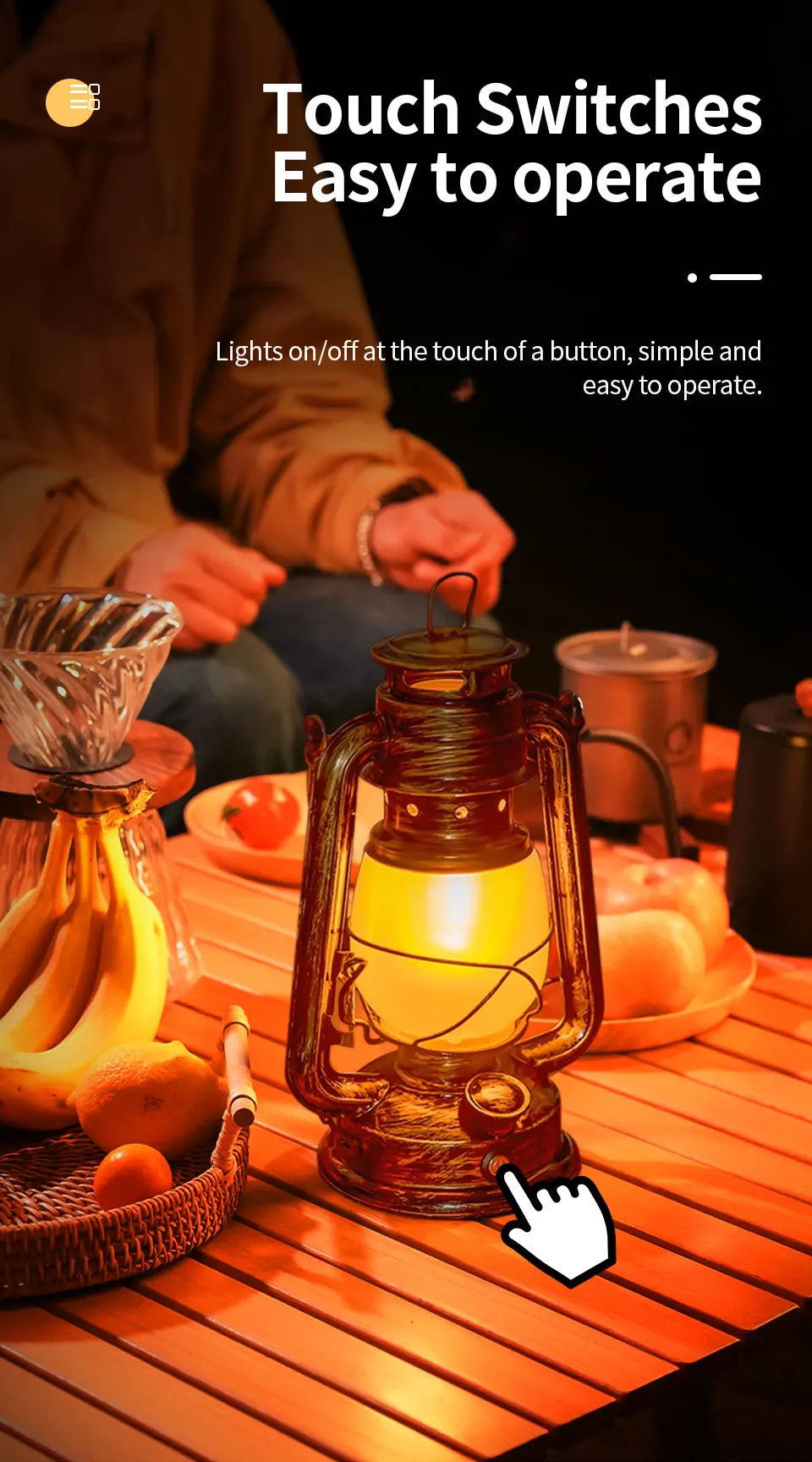 Vintage Camping Lantern