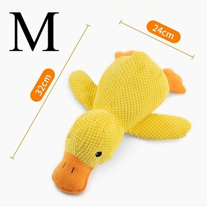 Plush Duck Dog Toy