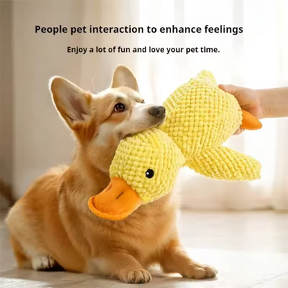 Plush Duck Dog Toy