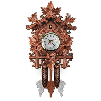 Retro Wooden Wall Clock
