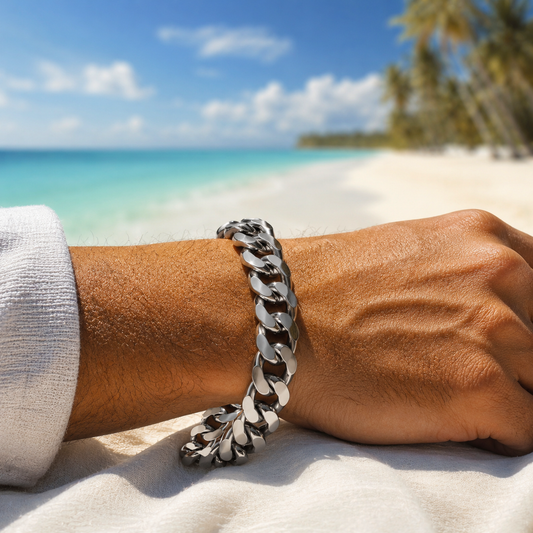 Stainless Steel Cuban Bracelet